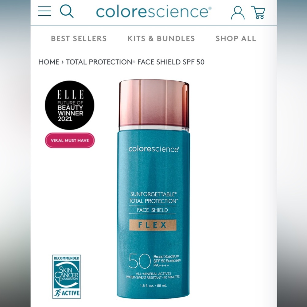 COLORSCIENCE FLEX SPF 50 in shade Medium. 90% full!